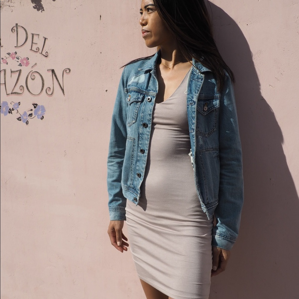 The Ava Fitted Basic Shirt Dress